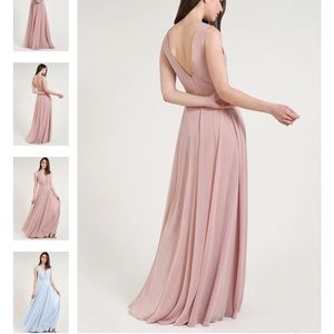 Jenny Yoo Ryan dress in cinnamon rose size 6